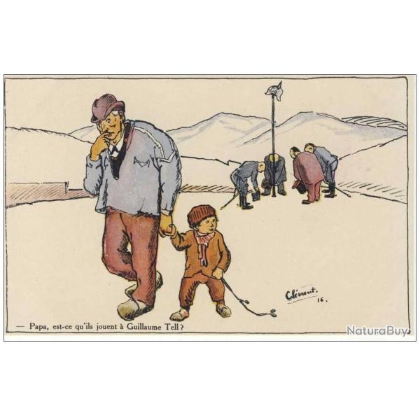 CPA illustr�e Cl�ment GUERRE 1914-18