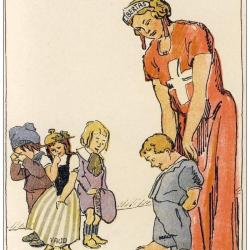 CPA illustr&eacute;e Cl&eacute;ment  Suisse Guerre 1914-18