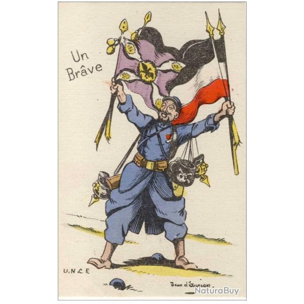 CPA illustr�e Jean D�AURIAN Guerre 1914-18