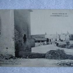 CPA 54 MEURTHE ET MOSELLE Courbesseaux en ruines Guerre 1914
