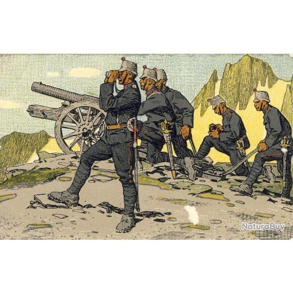 CPA illustr�e Carl MOOS SUISSE Arm�e Suisse Guerre