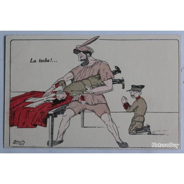 CPA illustr�e SALVIC Politique Justice Suisse Guerre