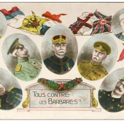 CPA illustr&eacute;e Albert BEERTS Soldat Guerre Patrie Union