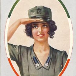 CPA illustr&eacute;e VILLANI Italien Italie Guerre Propagande