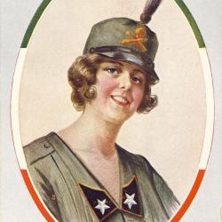 CPA illustr&eacute;e VILLANI Italien Italie Guerre Propagande