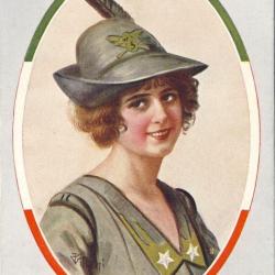 CPA illustr&eacute;e VILLANI Italien Italie Guerre Propagande