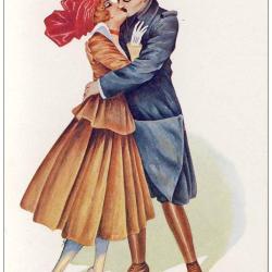 CPA illustr&eacute;e SAGER Xavier &Eacute;ternelle petite guerre