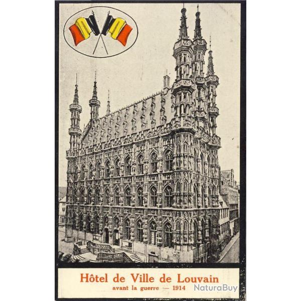 CPA Belgique Louvain H�tel de ville avant guerre 1914