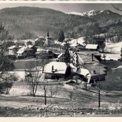 CP Suisse Vaud St Cergue en Hiver Cachet militaire
