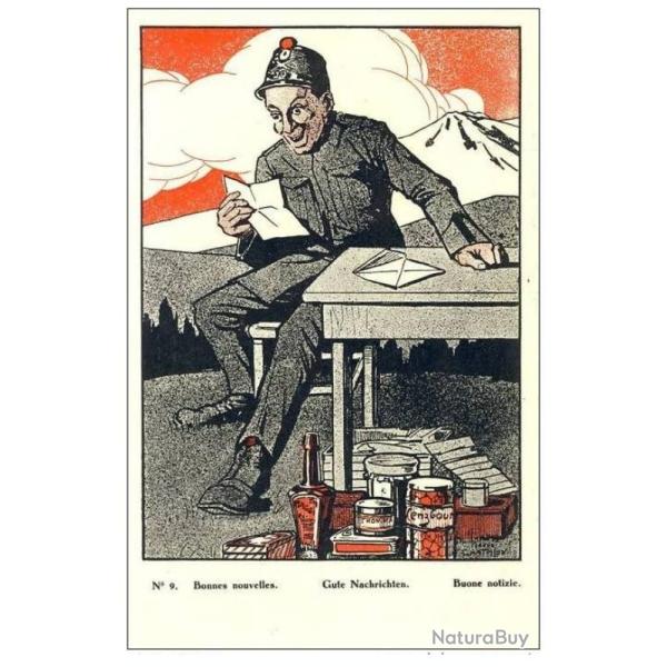 CPA Illustrateur CHATILLON Satire politique Guerre