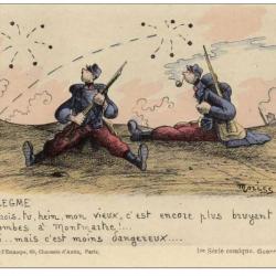 CPA Illustrateur MORISS - Guerre Soldat