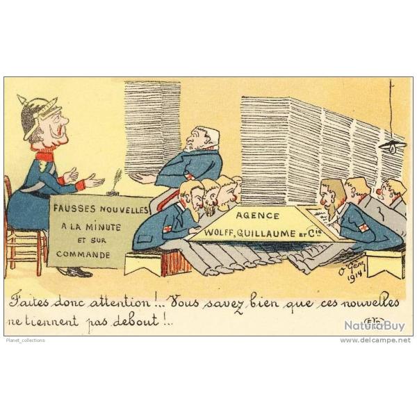 Illustrateur O'G�ne - Satire - Guerre 1914-18