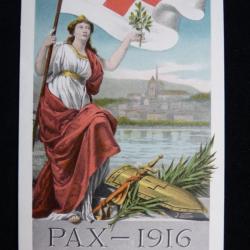 Carte postale Illustrateur (Italien) PAX 1916 Guerre 1914-18