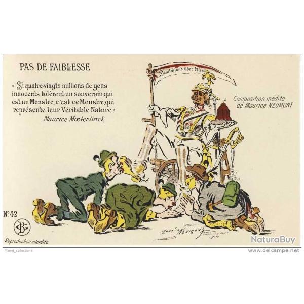 CPA illustr�e NEUMONT Maurice - Satire - Guerre 1914-18
