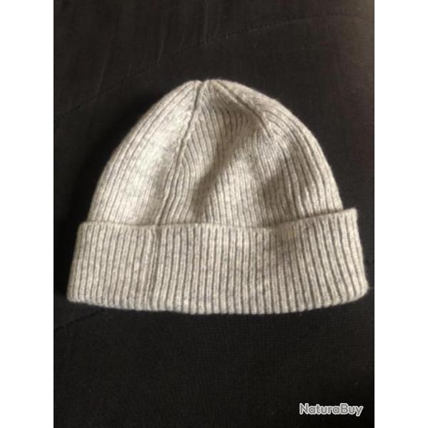 1 bonnet enfant 3 / 4 ans gris chaud  benetton