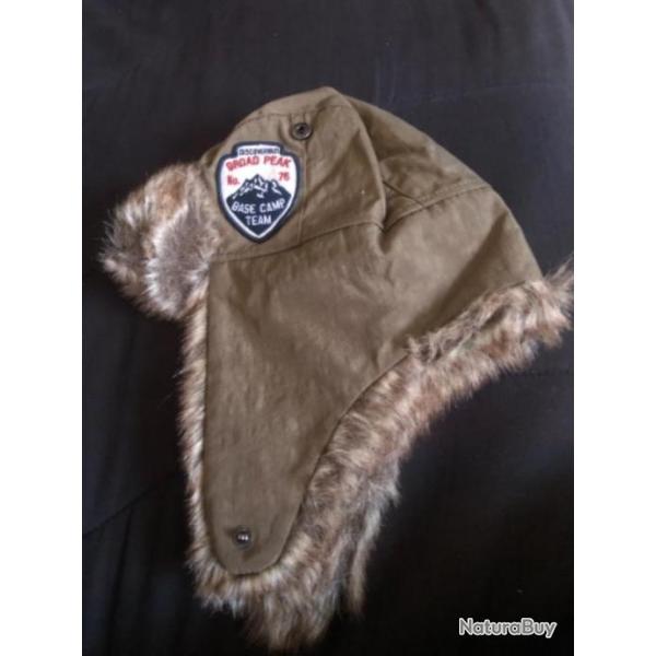 1 bonnet enfant 18 / 24 mois kaki benetton