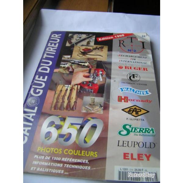 CATALOGUE DU TIREUR