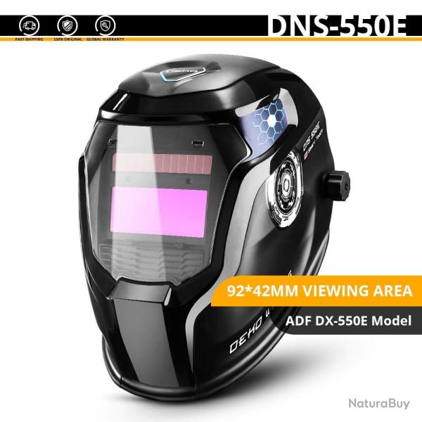 Masque Automatique de Soudeur Visiere avec Filtre Reglable-DNS-550E 20260729082507