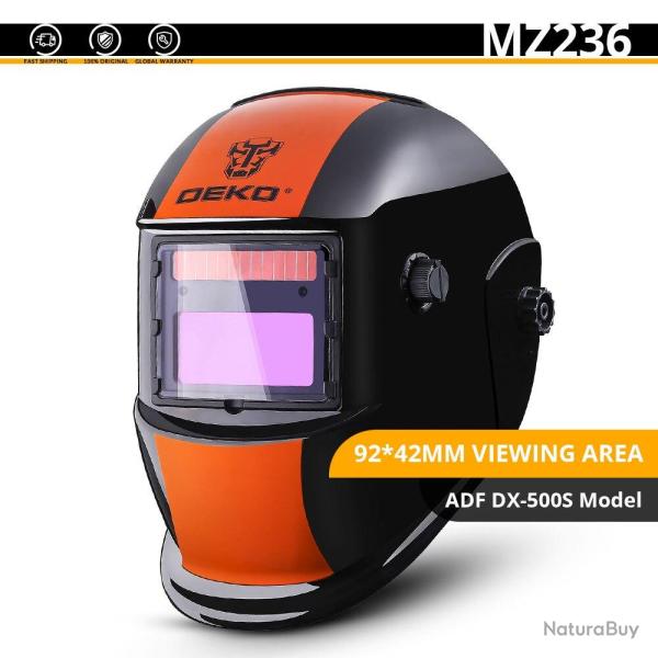 Masque Automatique de Soudeur Visiere avec Filtre Reglable-MZ236 20260729082507