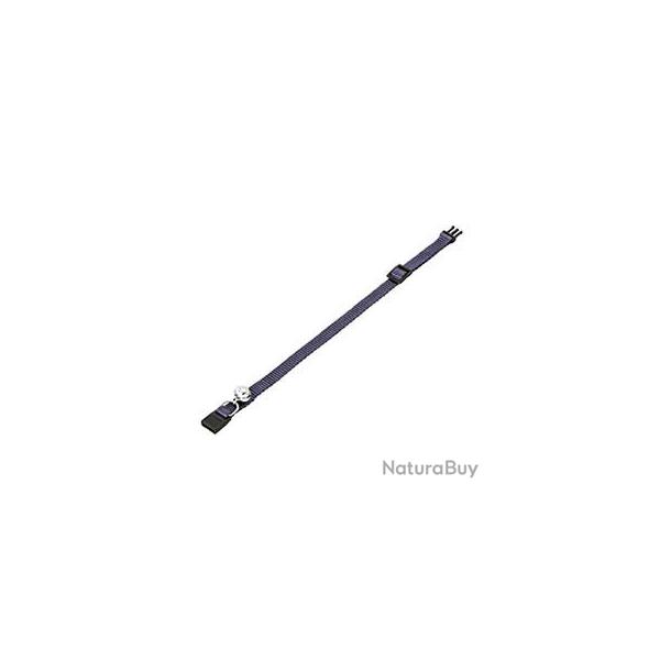 COLLIER CHAT BLEU + CLOCHETTE ZIGGI 20-35CM 10MM
