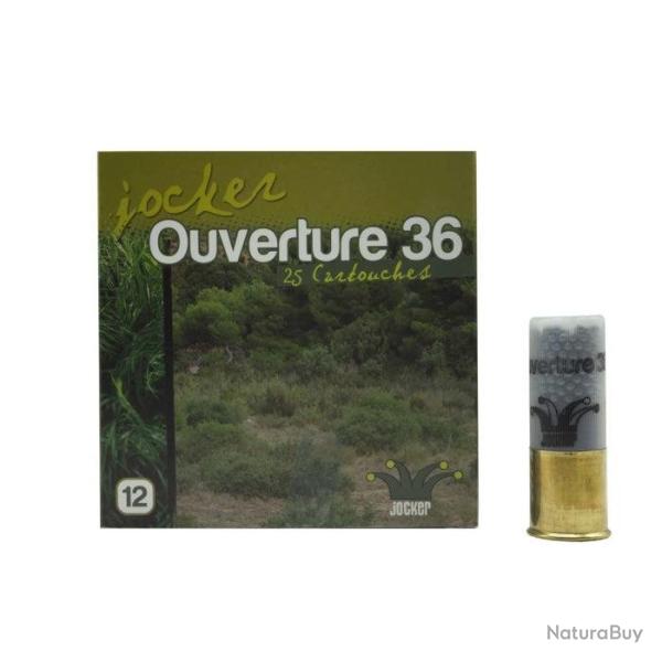 Bo�te de 25 Cartouches Jocker Ouverture 36 BG Cal. 12 70 25 Par 1