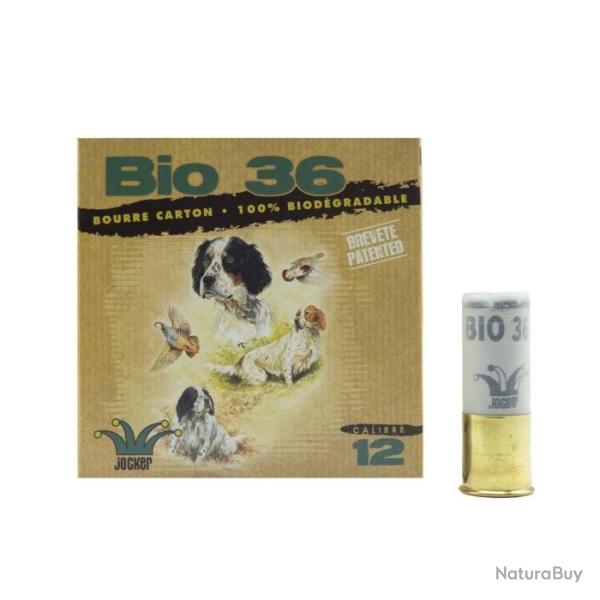 Bo�te de 25 Cartouches Jocker Bio 36 BJ Cal. 12 70 25 Par 1