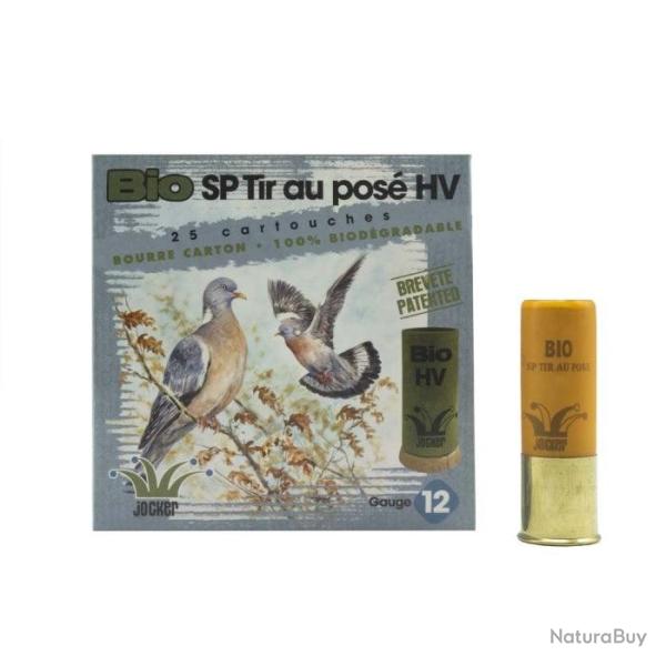 Bo�te de 25 Cartouches Jocker Bio SP Tir au Pose 50 HV BJ Cal. 12 76 25 Par 1