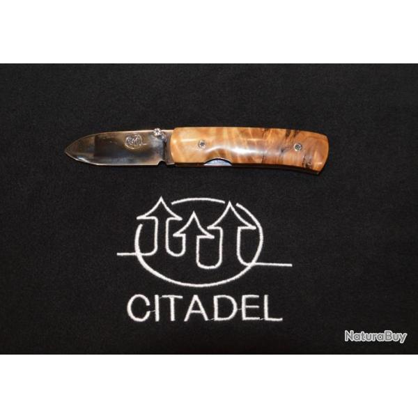 COUTEAU PLIANT CITADEL STAVANGER ERABLE (018065)