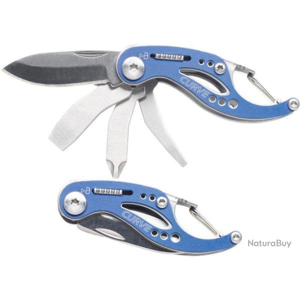 G0116 Gerber Curve (Blue) Keychain Size Mini Multi-Tool