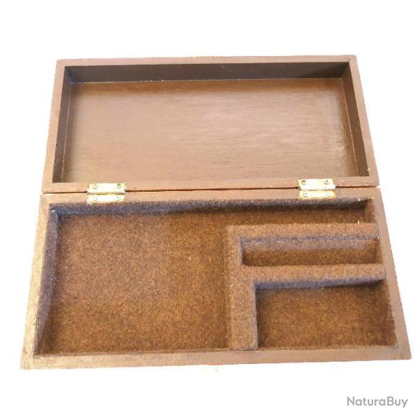 Boite de rangement et pr�sentation pistolet P08 Luger Artillerie r�f 2