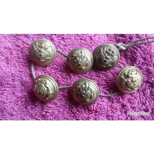 BOUTON UNIFORME FRANCAIS  DE CONTRE AMIRAL