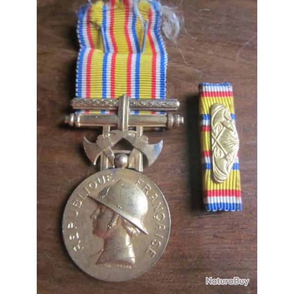 MEDAILLE   POMPIER   1920  /  1937