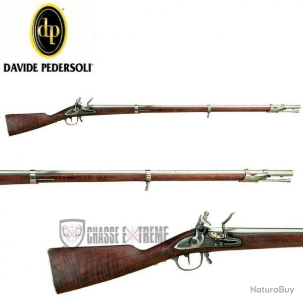 Fusil PEDERSOLI 1777 R�volutionnaire � Silex Cal 69
