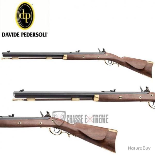 Fusil PEDERSOLI Traditional Hawken Target � Silex Cal 50 Gaucher