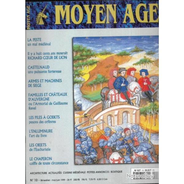 Revue heimdal , moyen-age 10 ,h�raldique , cuisine m�di�vale , botanique , numismatique , armes