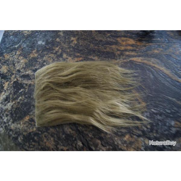 fourrure montage streamers olive fonc�