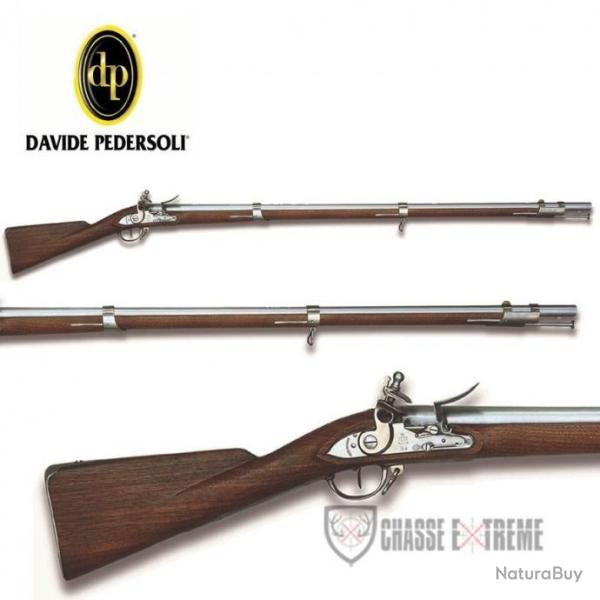 Fusil PEDERSOLI 1795 Springfield � Silex Cal 69