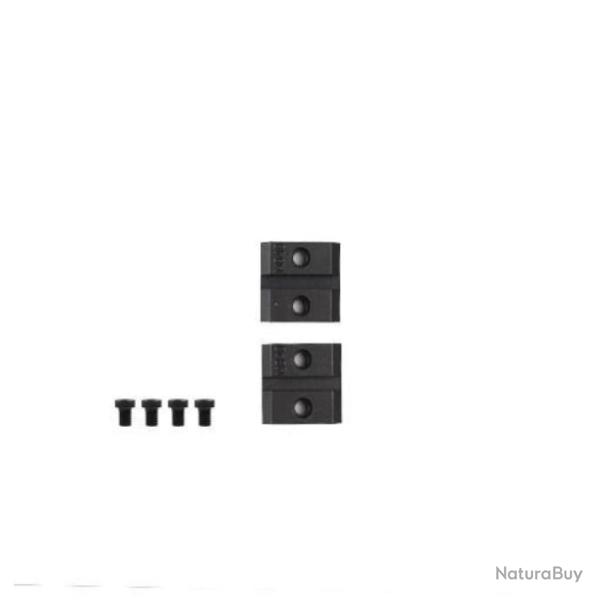 Paires d'Embases Warne Acier - Brown Bar/Benelli Argo/Win Vulcan