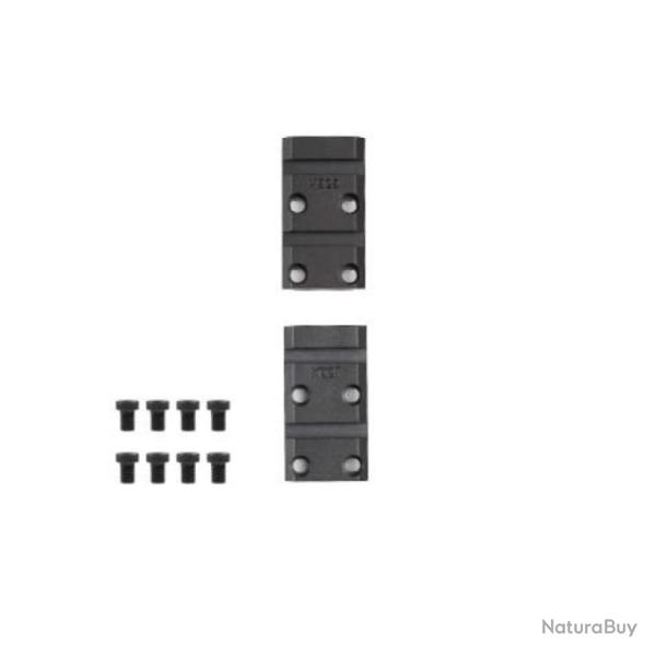 Paires d'Embases Warne Acier - FN X-Bolt