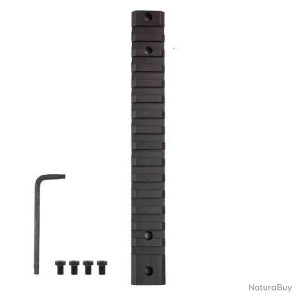 Embase 1 Pi�ce Warne Picatinny Acier pour Savage LA - Accu Trigger