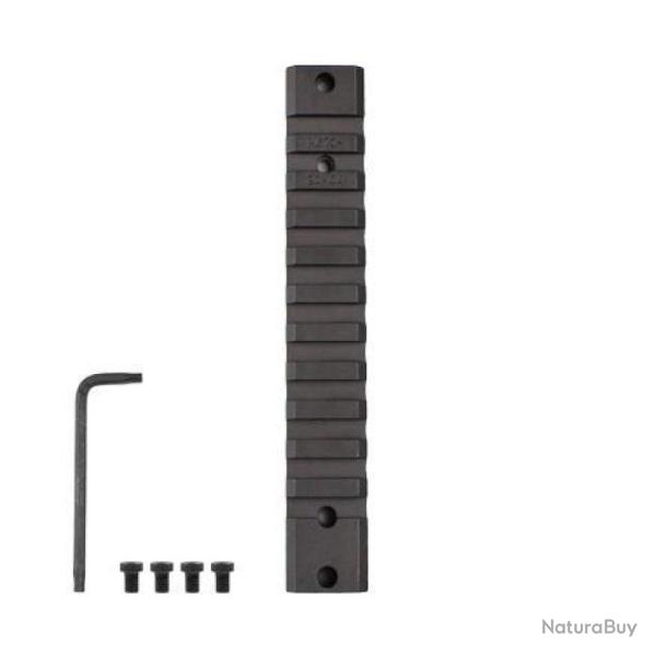 Embase 1 Pi�ce Warne Picatinny Acier pour Rem 700 SA