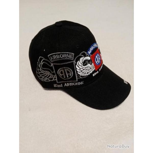 Casquette AIRBORNE 82 noir