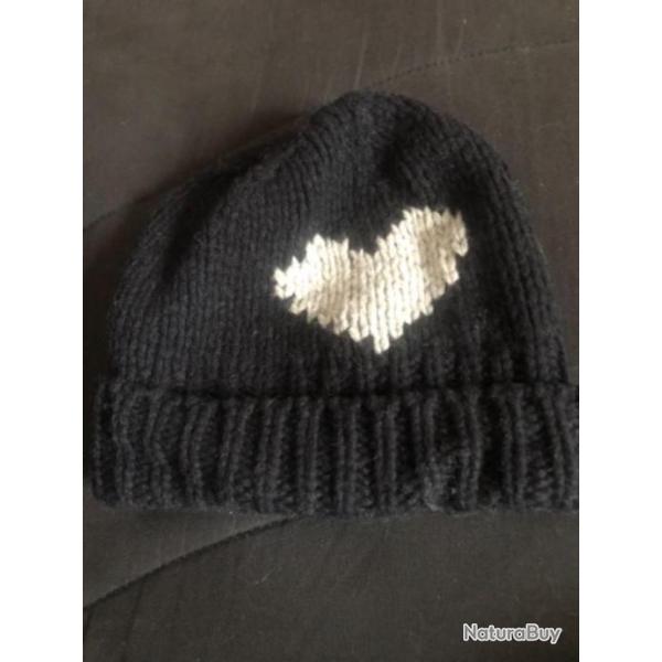 1 bonnet enfant 12 / 18 mois noir benetton