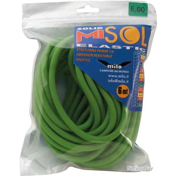 �lastique Plein 6m 6.0mm Milo