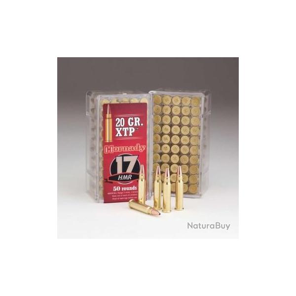 Munitions HORNADY cal.17hmr 20gr xtp par 250