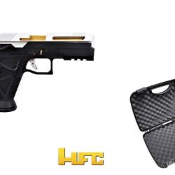 HF17 Custom Gaz Blowback Noir & Argent w/ Mallette (HFC)