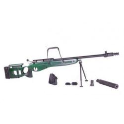 Sniper SV-98 w/ Bipied & Silencieux Russian Ressort (Snow Wolf)