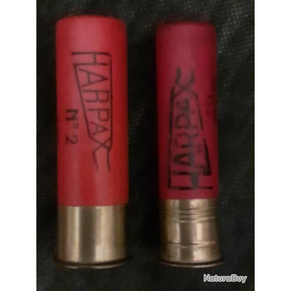 2 cartouches  collection carton  HARPAX carton :20 magnum et 12 magnum TBE plb :6 et 2