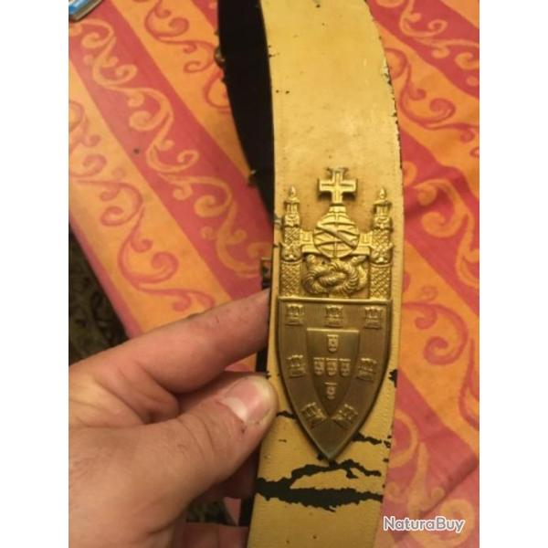 Tr�s ancienne Banderole de giberne compl�te !!!! Rare !!!!