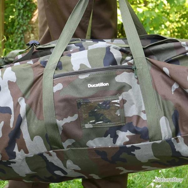 Grand sac de Chasse 3 poches ext�rieures camo 70L